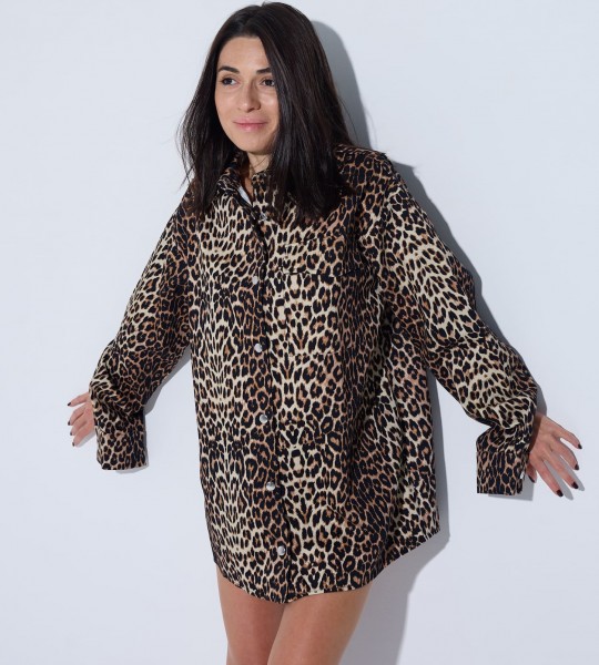 Сорочка Wild Charm Беж  | Showroom By Nona — зображення 2